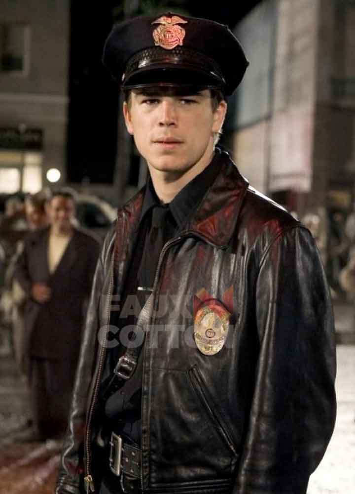 The Black Dahlia Josh Hartnett Black Leather Jacket